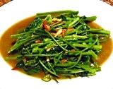空芯菜炒め