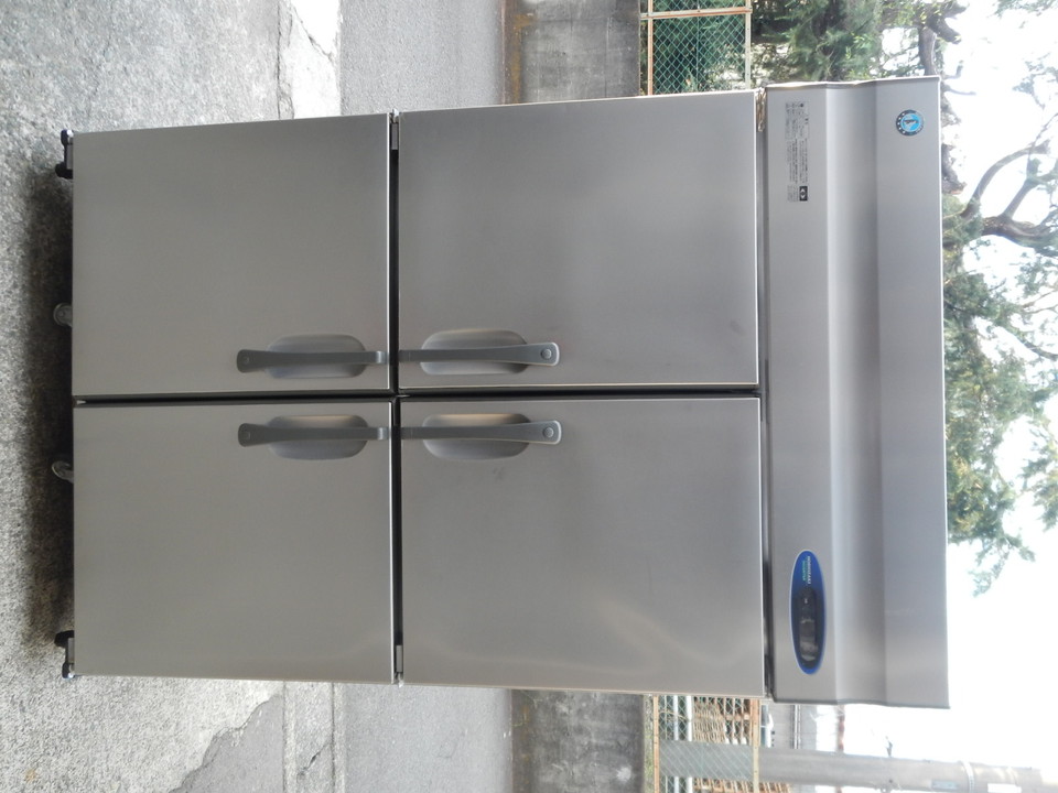 4RF090A@2017年製ホシザキ4ドア冷凍冷蔵庫W1200xD800xH1900 三相200V HRF-120LZ3