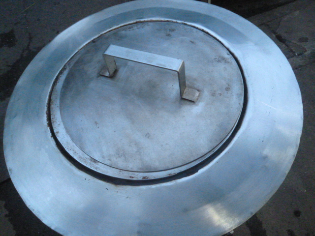 ステンレスタンドール釜キャスター付き