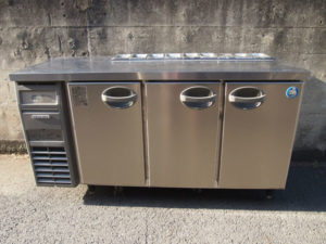 【安く購入】フクシマ サンドイッチ冷蔵コールドテーブル ヨコ型冷蔵庫 YRW-120RM2-F W1200×D750×H800 未使用☆TA0036 フクシマ